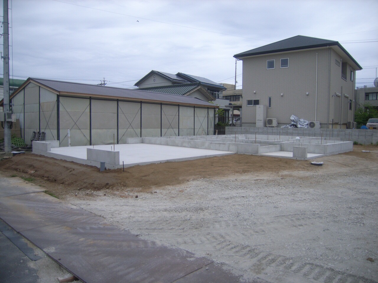 西尾市T様邸基礎工事