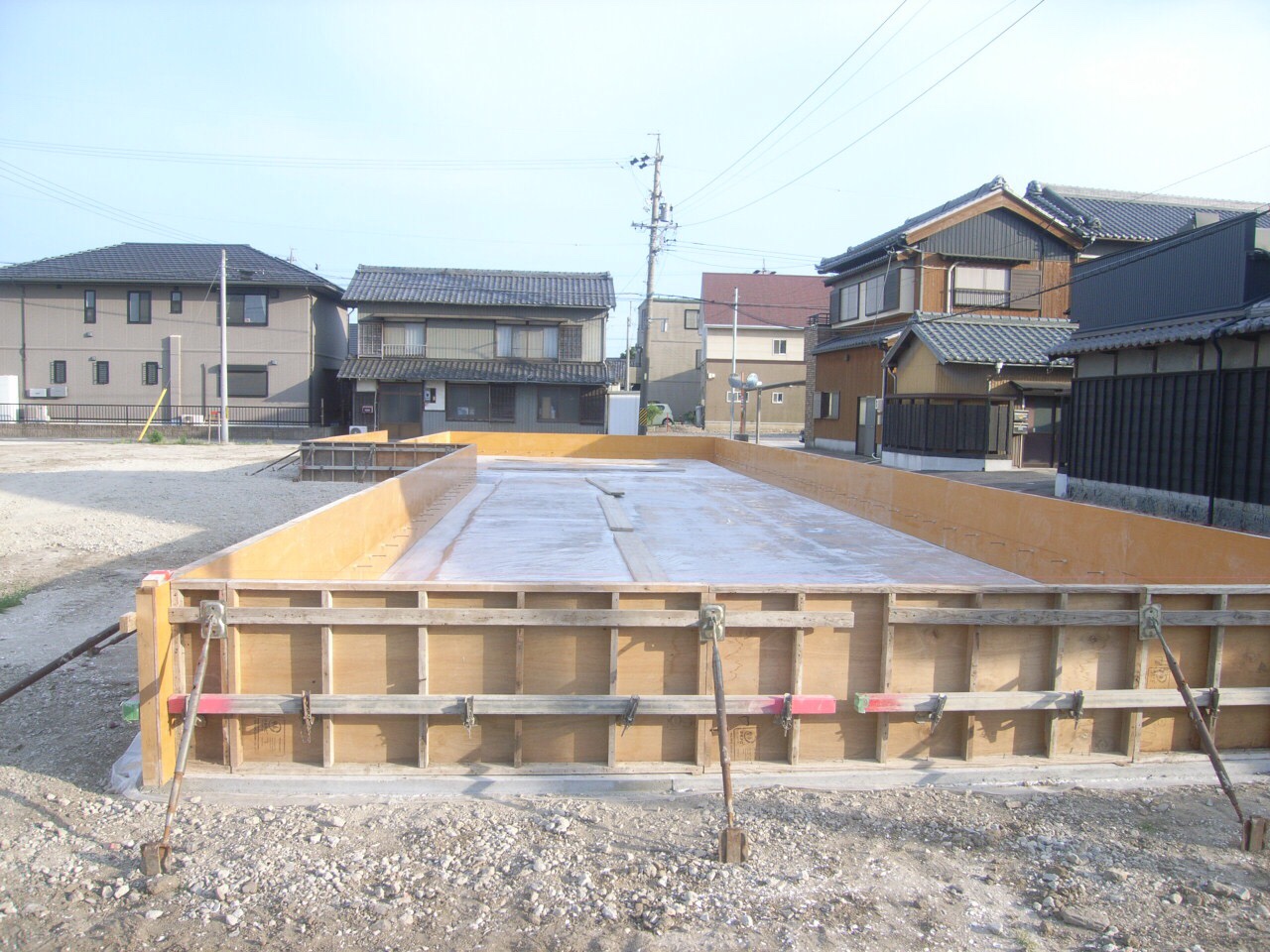 高須邸基礎工事