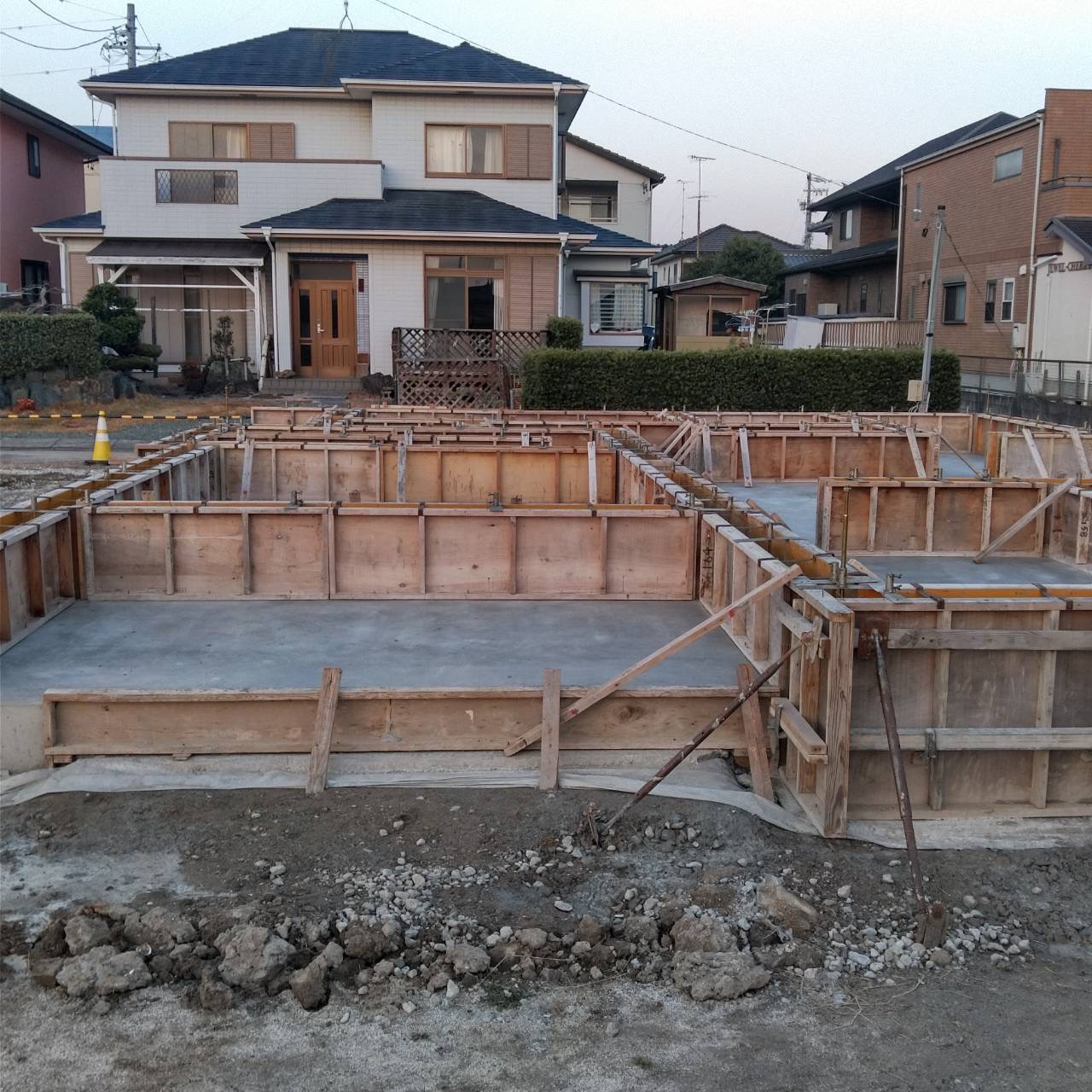 型枠組み・アンカーボルトセット・ホールダウンセット